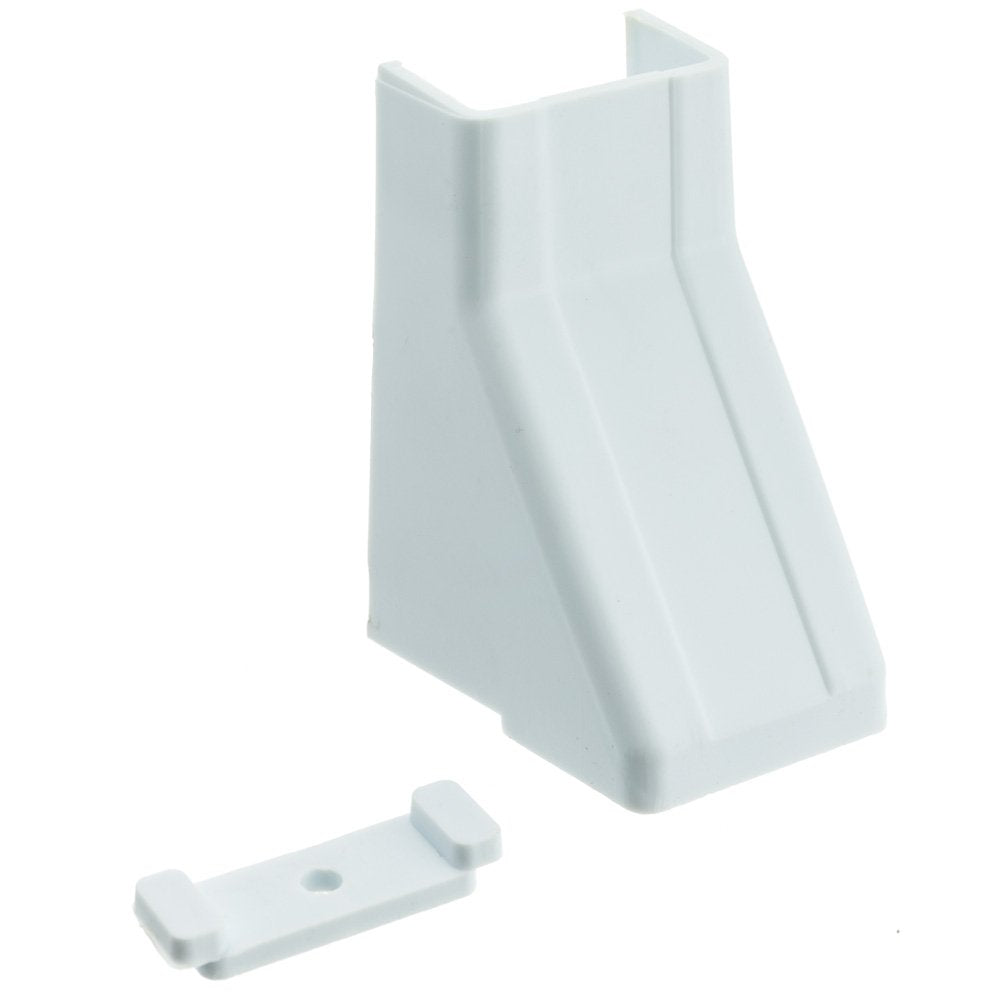 Cord Cover Cable Raceway, 1.25 Inch Surface Mount Cable Raceway Ceiling Entry On Wall Cord Concealer, Cord Organizer/Wire Hider