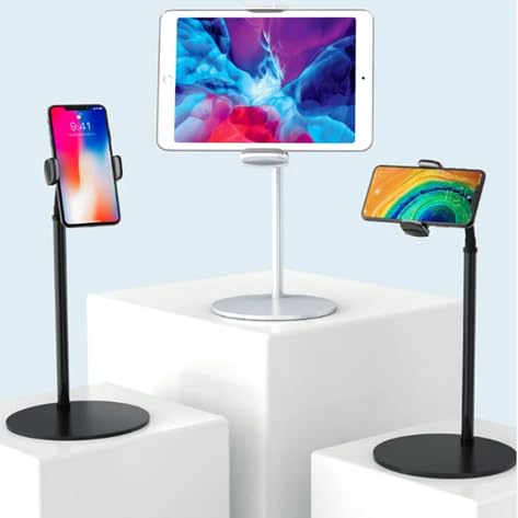 Rdrkr Adjustable Gooseneck Cell Phone Holder, Flexible Arm Stand For Desk With Aluminum Alloy Construction, Universal Desktop Mo