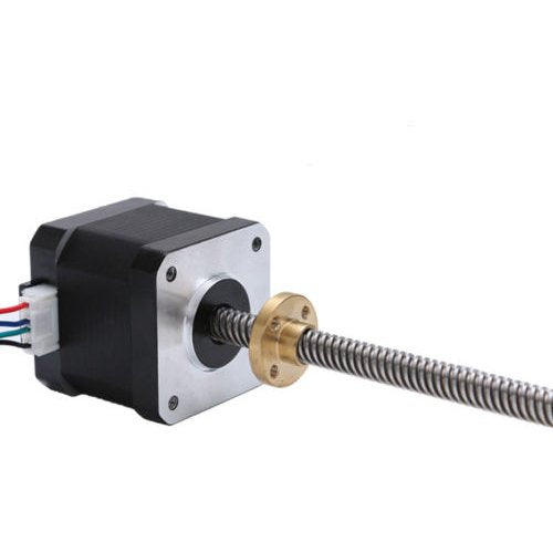 Joynano Nema 17 Stepper Motor Integrated 300Mm T8 Lead Screw Bipolar 1.7A 40N.Cm Holding Torque 40Mm Body For 3D Printer Or Cnc