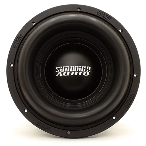 Sundown Audio X-10 v3 D2 10" Dual 2-Ohm Subwoofer - 2000W RMS, Black, Aluminum