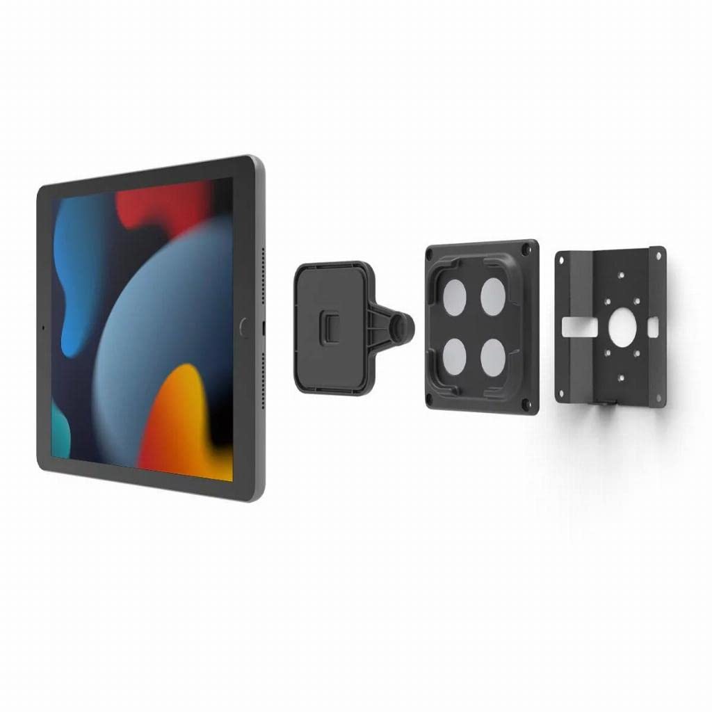 Universal Tablet Magnetic Glass Mount Black