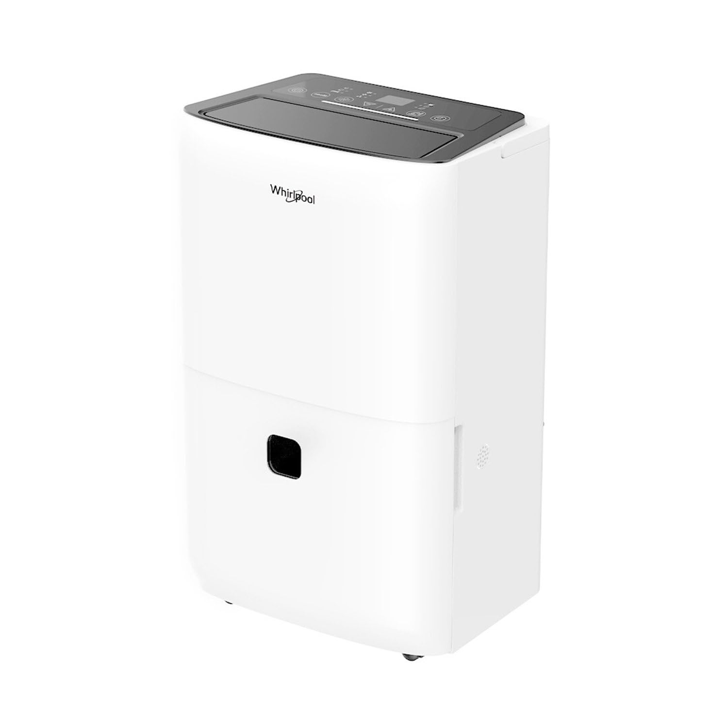Whirlpool 32 Pint Energy Star Certified Dehumidifier in White, Compact Quiet Efficient Humidity & Moisture Absorber for Home, Ba