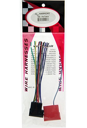 Harmony Audio Compatible With 2010 2013 Kia Forte Ha 707303 Factory Stereo To Aftermarket Radio Harness Adapter