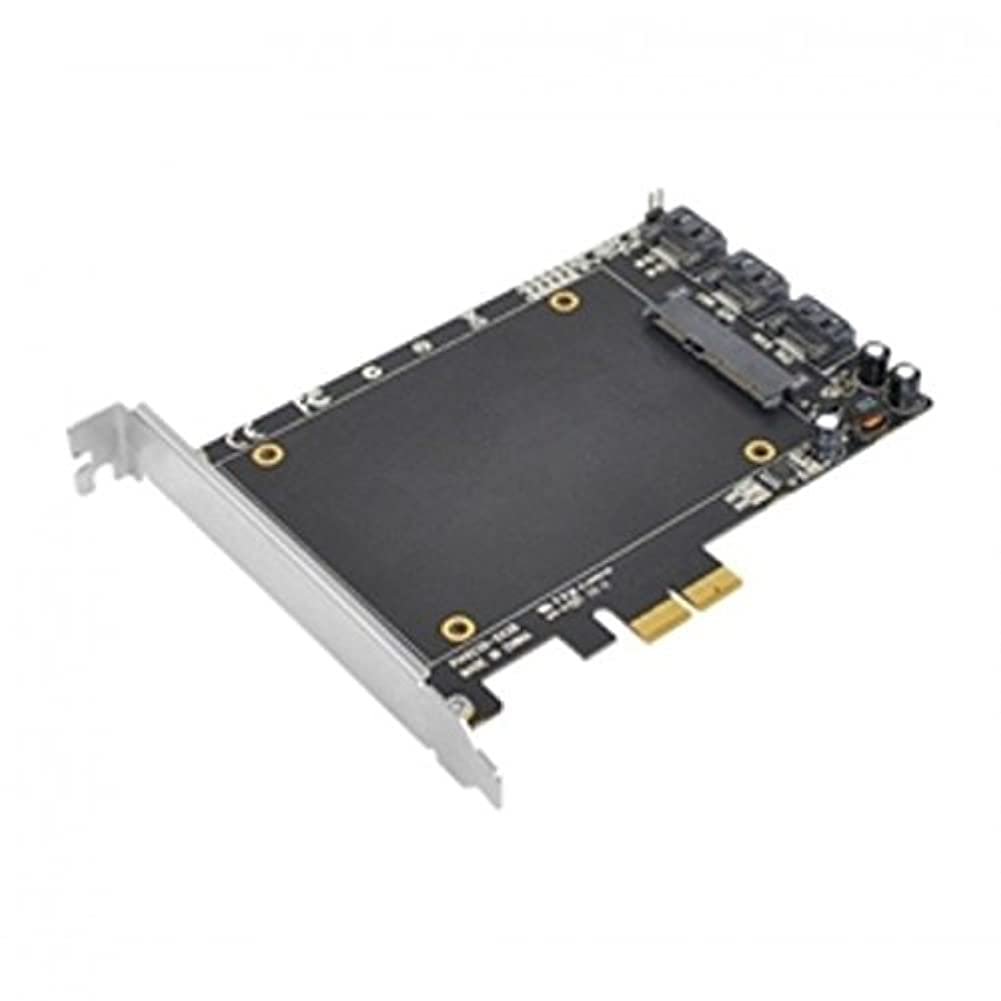 Siig Controller Card Sc Sa0T11 S1 Sata 6Gbs Adapter 3I+1 Ssd Hybrid Pci Express Brown Box