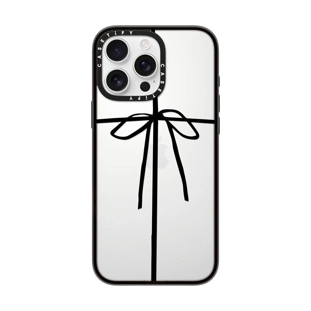Casetify Compact Case For Iphone 16 Pro Max [Lightweight / 4 Ft. 2X Military Grade Drop Protection/Slim]   Wrapped In A Bow   Cl