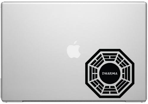 Lost Dharma Initiative Hanso Decal Sticker   Vinyl Decal For Cars, Laptops
