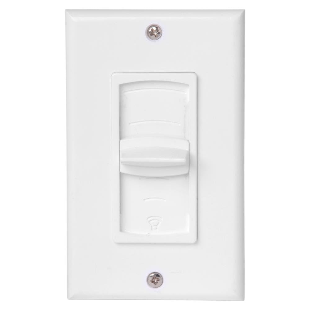 Pyle Home In Wall Speaker Volume Control- Home Audio Smart Speakers Stereo Controller Selector Switch Pod Box- Vertical Sliding