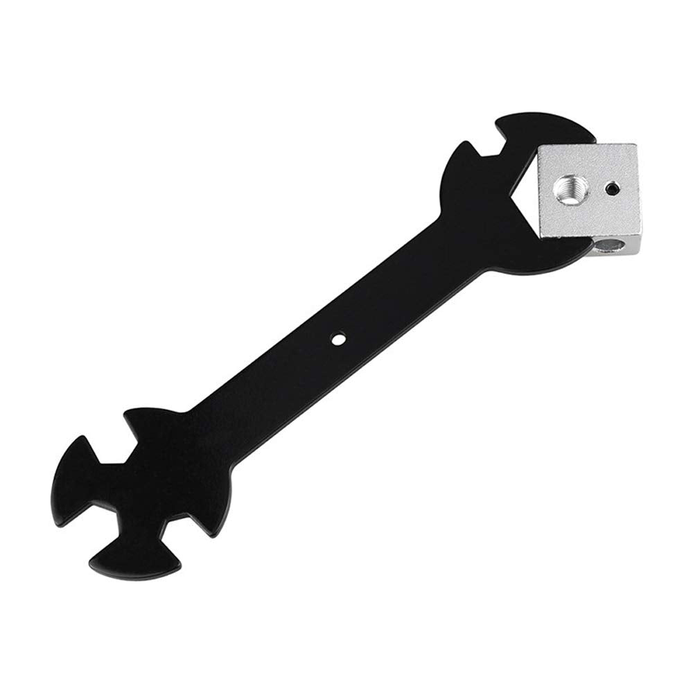 2Pcs 3D Printer 5 In 1 Spanner Replacement Installtion Tool Multi Function Upgrade Diy Wrench For Creality Cr10 Ender 3 Pro Mk8