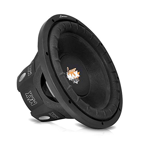 Lanzar 6.5? Car Subwoofer Speaker   Black Non Pressed Paper Cone, Aluminum Voice Coil, 4 Ohm Impedance, 600 Watt Power And Foam 
