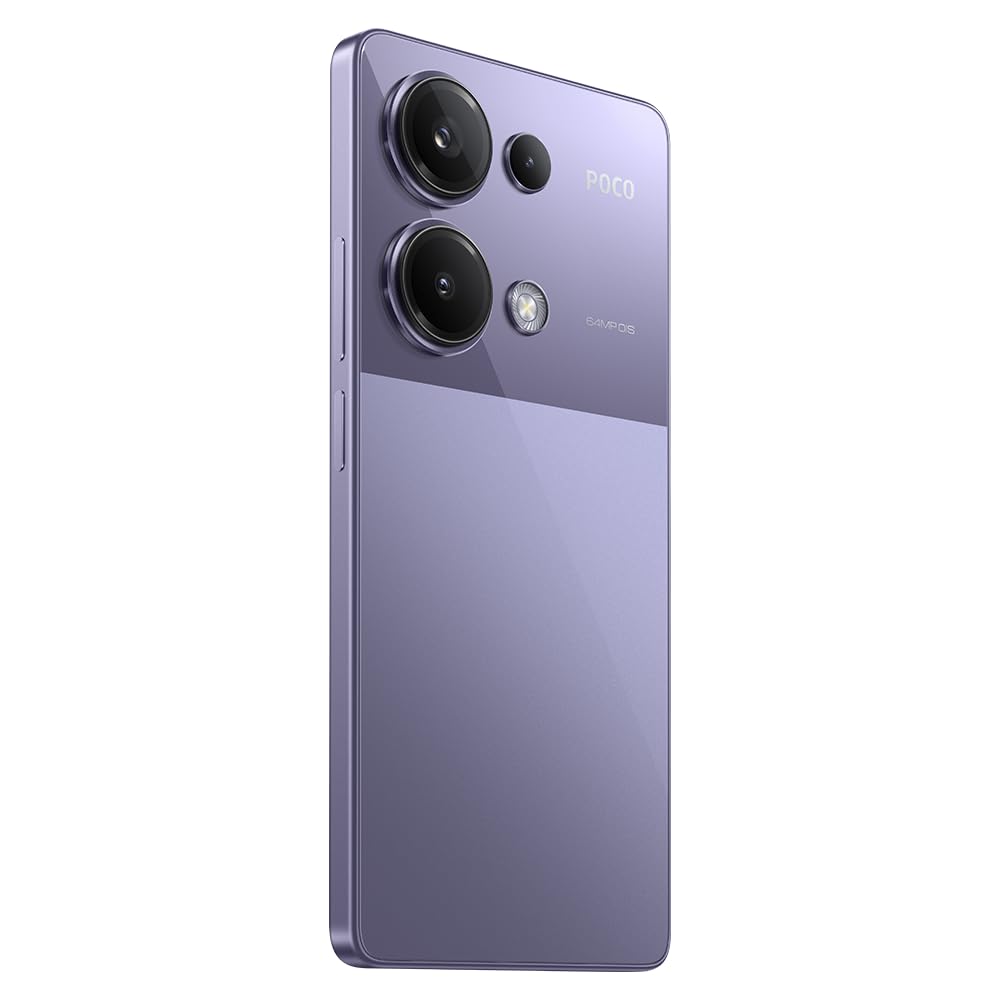 Xiaomi Poco M6 Pro 4G Lte Gsm (For Tmobile Mint Tello Global) (256Gb + 8Gb) 64Mp Triple Camera 6.67 Octa Core Unlocked (Purple Global)