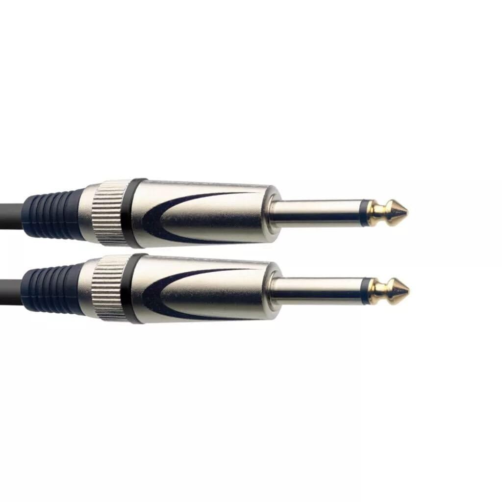 Stagg 10Ft. S-Series, Phone-Plug/Phone-Plug, Deluxe Instrument Cable