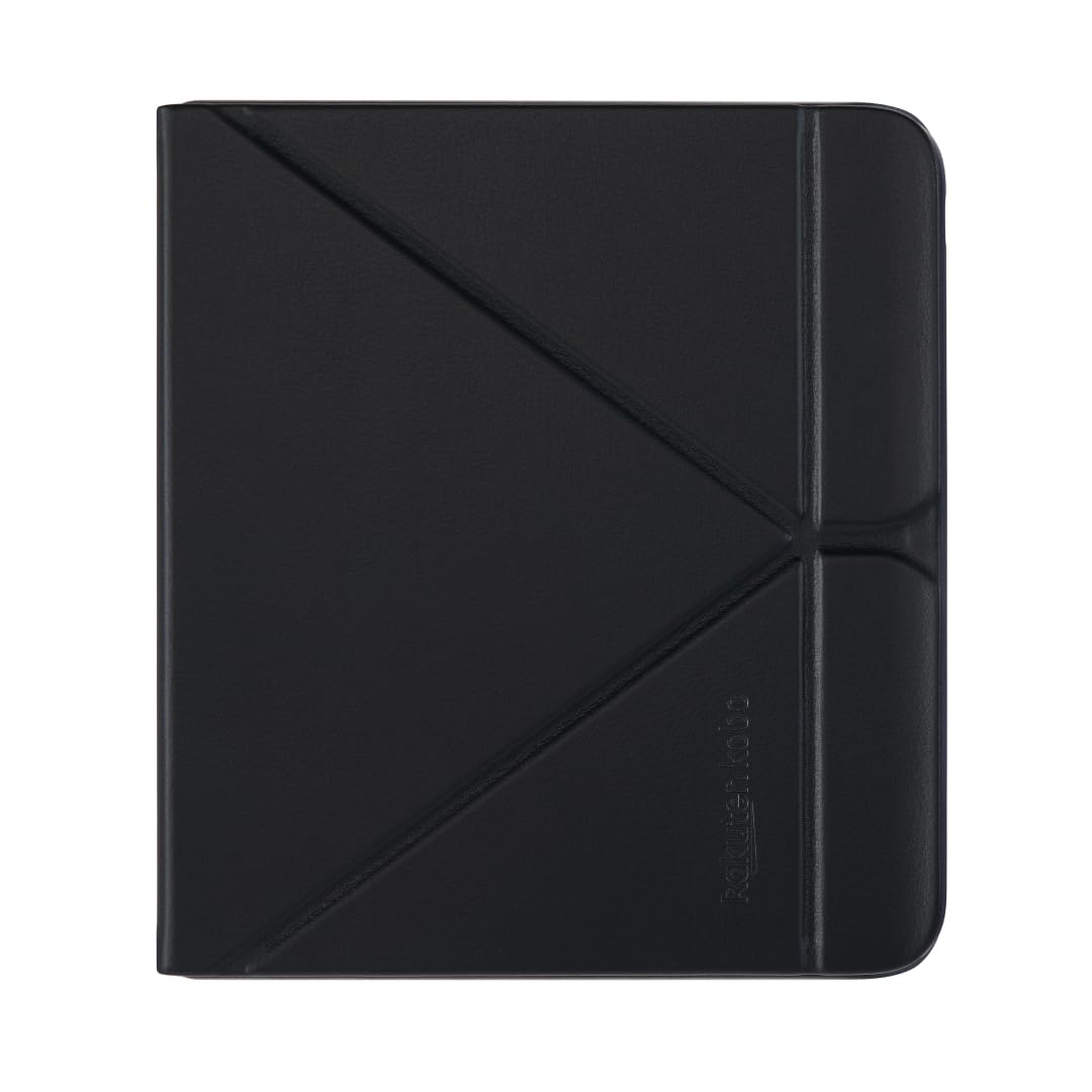 Kobo Libra Colour Sleepcover Case | Black | Sleep/Wake Technology | Built In 2 Way Stand | Vegan Leather | Compatible With 7