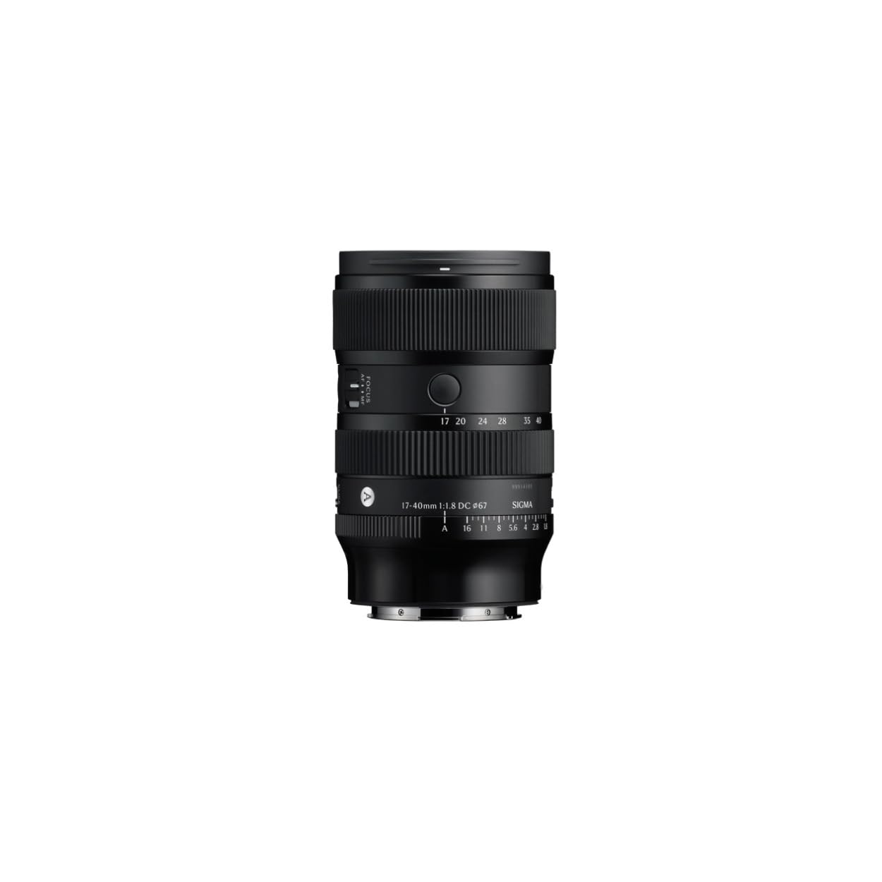 Sigma 17-40mm F1.8 DC | Art for Sony E, Black