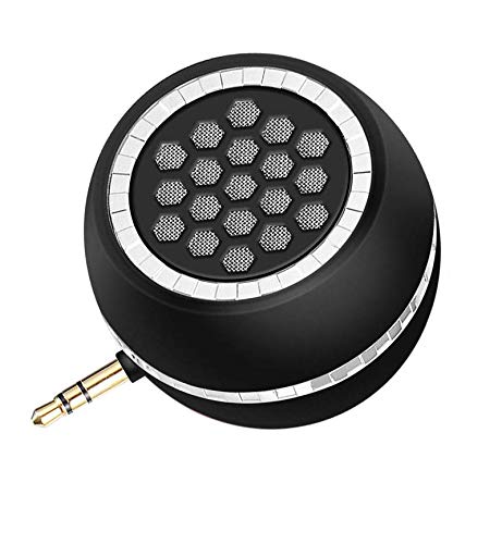 Mini Portable Speaker, 3W Mobile Phone Speaker Line In Speaker With Clear Bass 3.5Mm Aux Audio Interface, Plug And Play For Iphone, Ipad, Ipod, Tablet, Smartphone