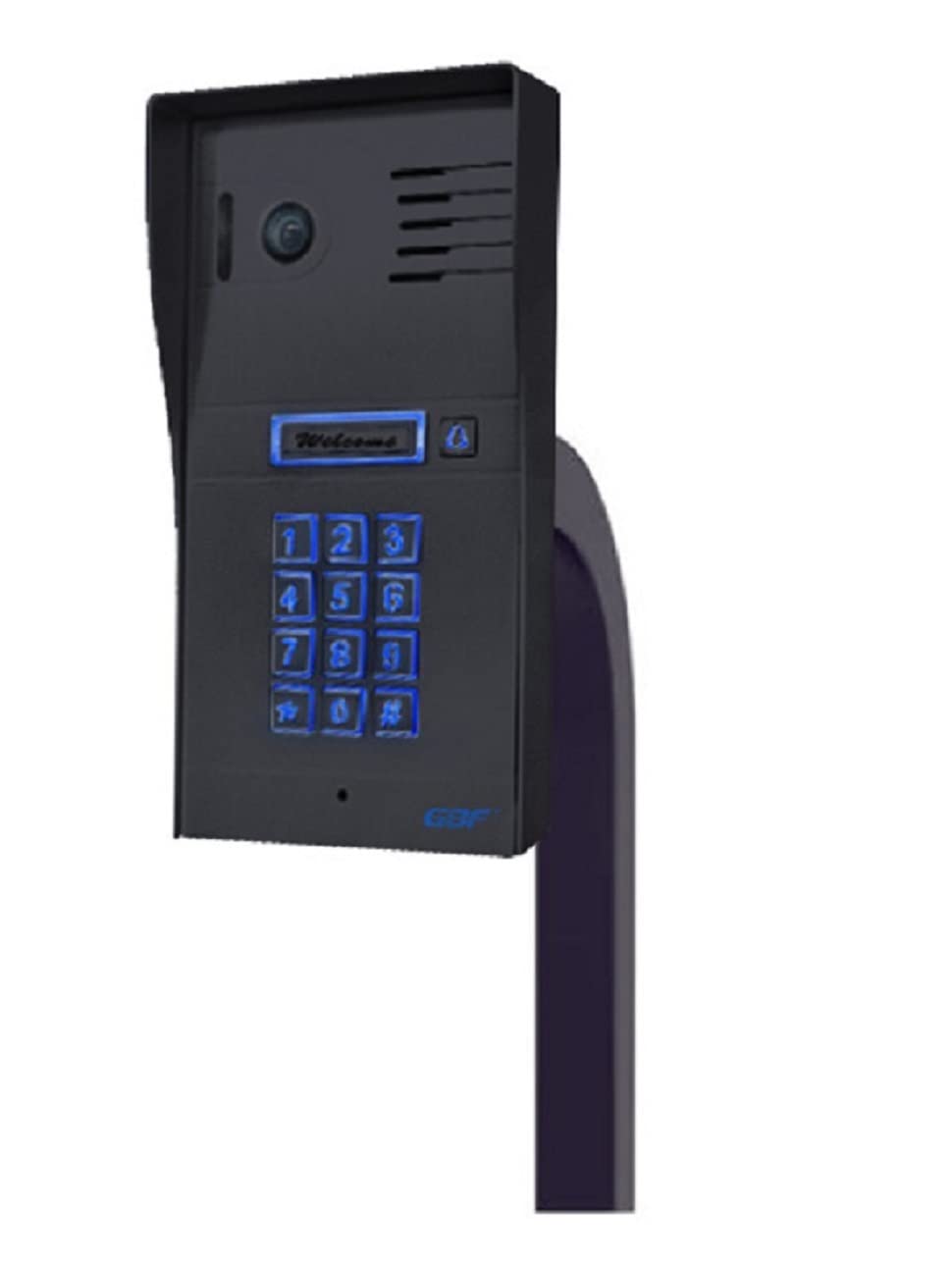 Gbf Smart Video Door Phone & Doorbell Intercom System With A Smart Keypad(Pl963Pmbl Poe)  1080P Camera, Built In Poe, Control Tw