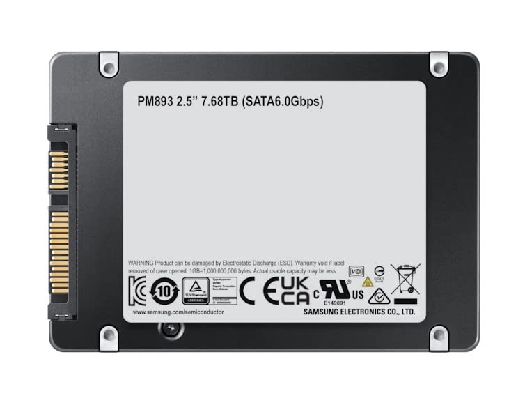 Pm893 2.5 Sata 7.68Tb