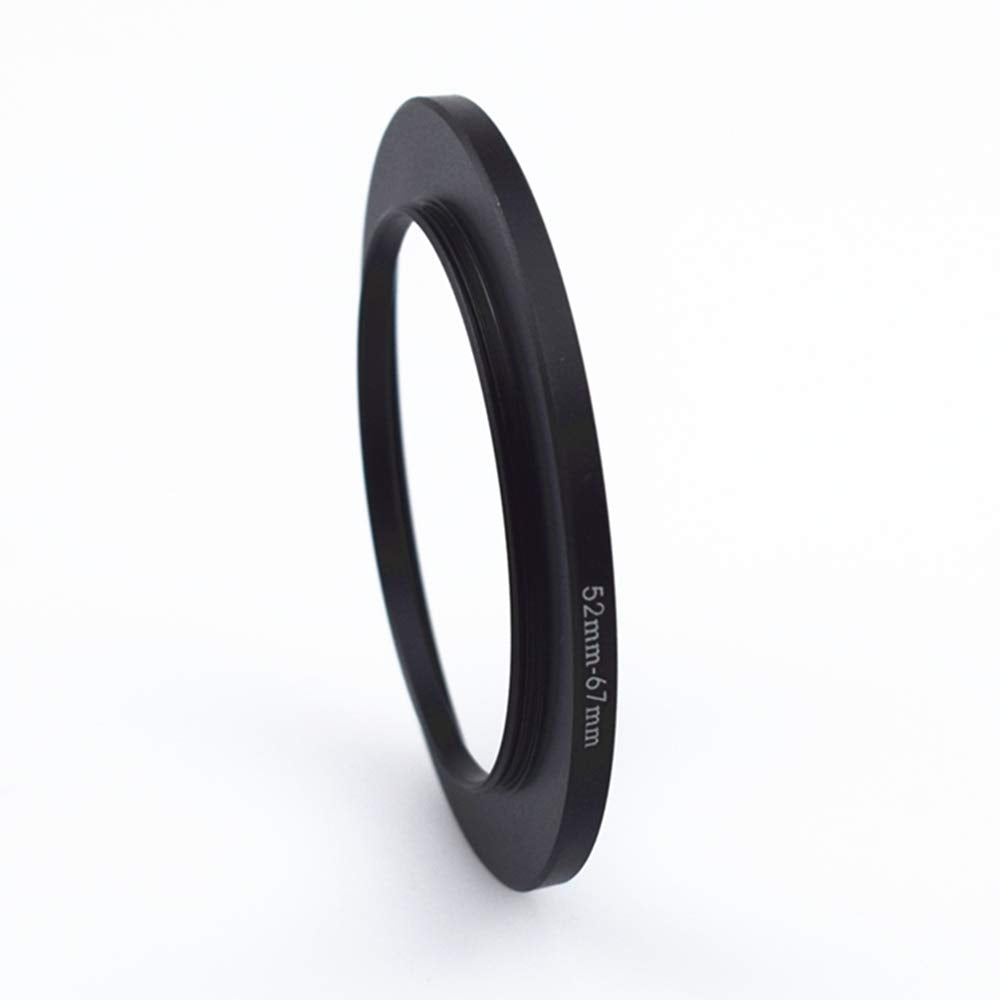 52Mm To 67Mm Camera Filter Ring/52Mm To 67Mm Step Up Ring Filter Adapter For 67Mm Uv, Nd, Cpl Filter,Metal Step Up Ring