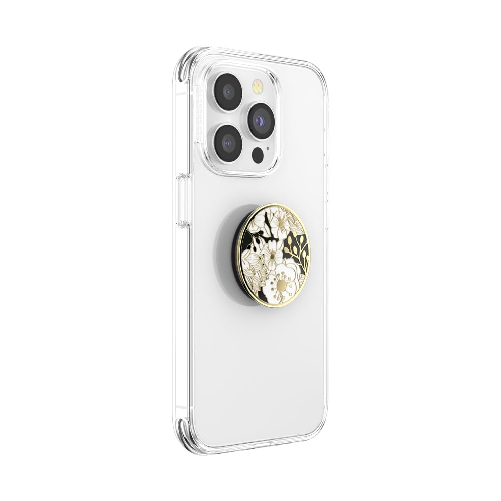 Popsockets Phone Grip With Expanding Kickstand, Enamel Wild Flowers
