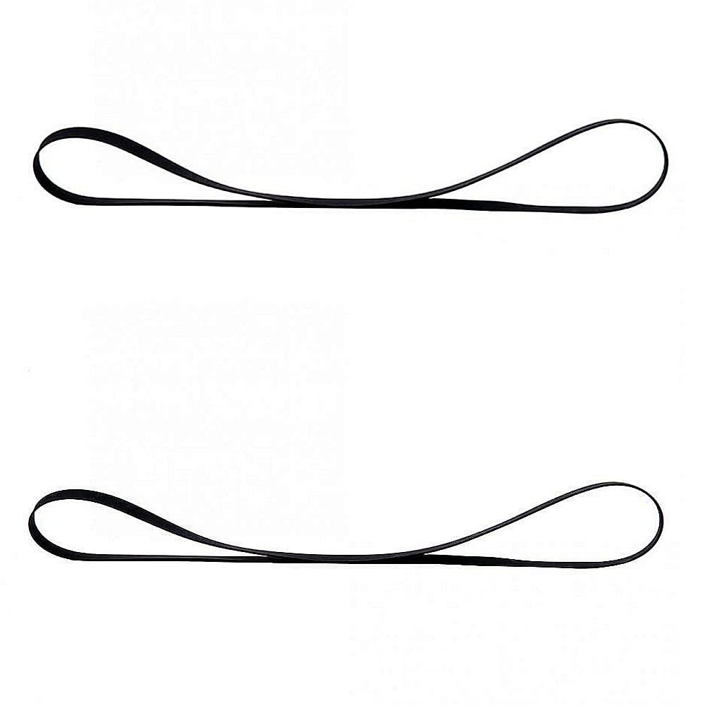 Sam&Johnny New Turntable Belt 205 * 5 * 0.6Mm/322Mm Rubber Belts Replacement For Gramophone Turntable Player Record Player(2 Pcs