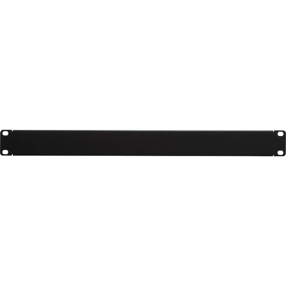 Navepoint 1U Blank Rack Mount Panel Spacer For 19 Inch Server Network Rack Enclosure Or Cabinet Black