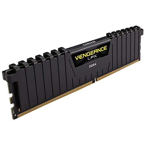 Corsair Vengeance Lpx 16Gb (1X16Gb) Ddr4 3200Mhz Udimm C16 Desktop Ram Memory Module Black