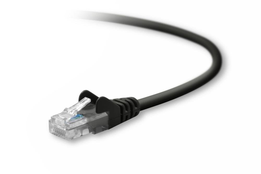 Cable,Cat5E,Utp,Rj45M/M,2,Blk,Patch,Snagless