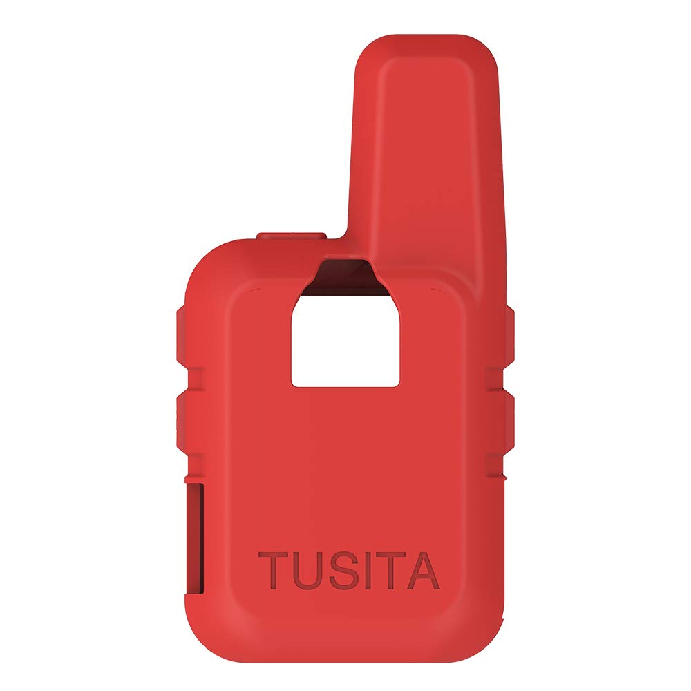 Tusita Silicone Case Compatible With Garmin Inreach Mini 2   Red