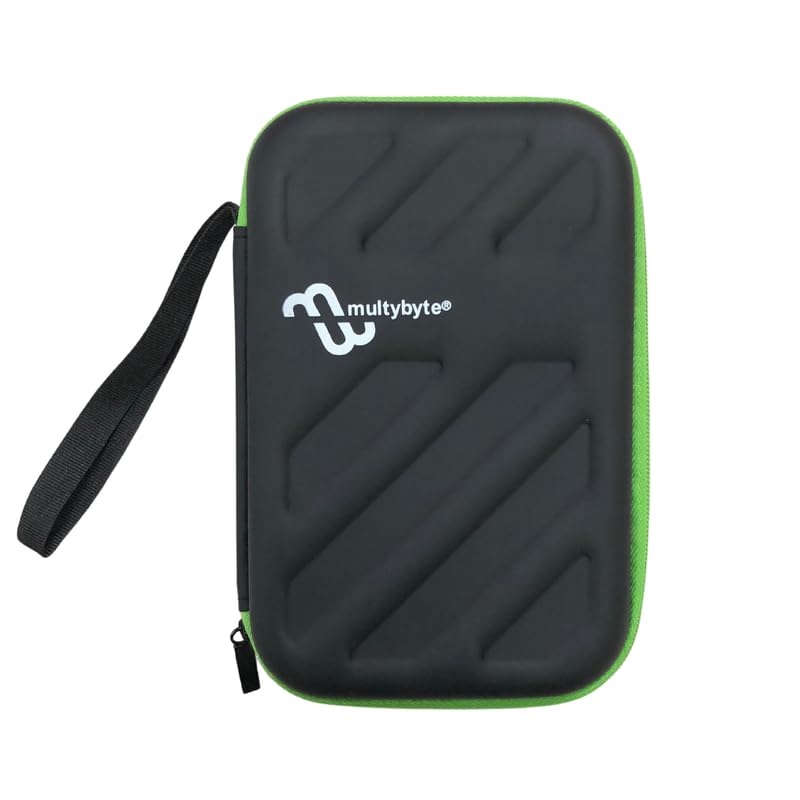 Multybyte External Hard Drive Case Shell 2.5Inch Hard Drive Portable Storage Organizer Bag For Earphone Usb Cable Mobile Charge