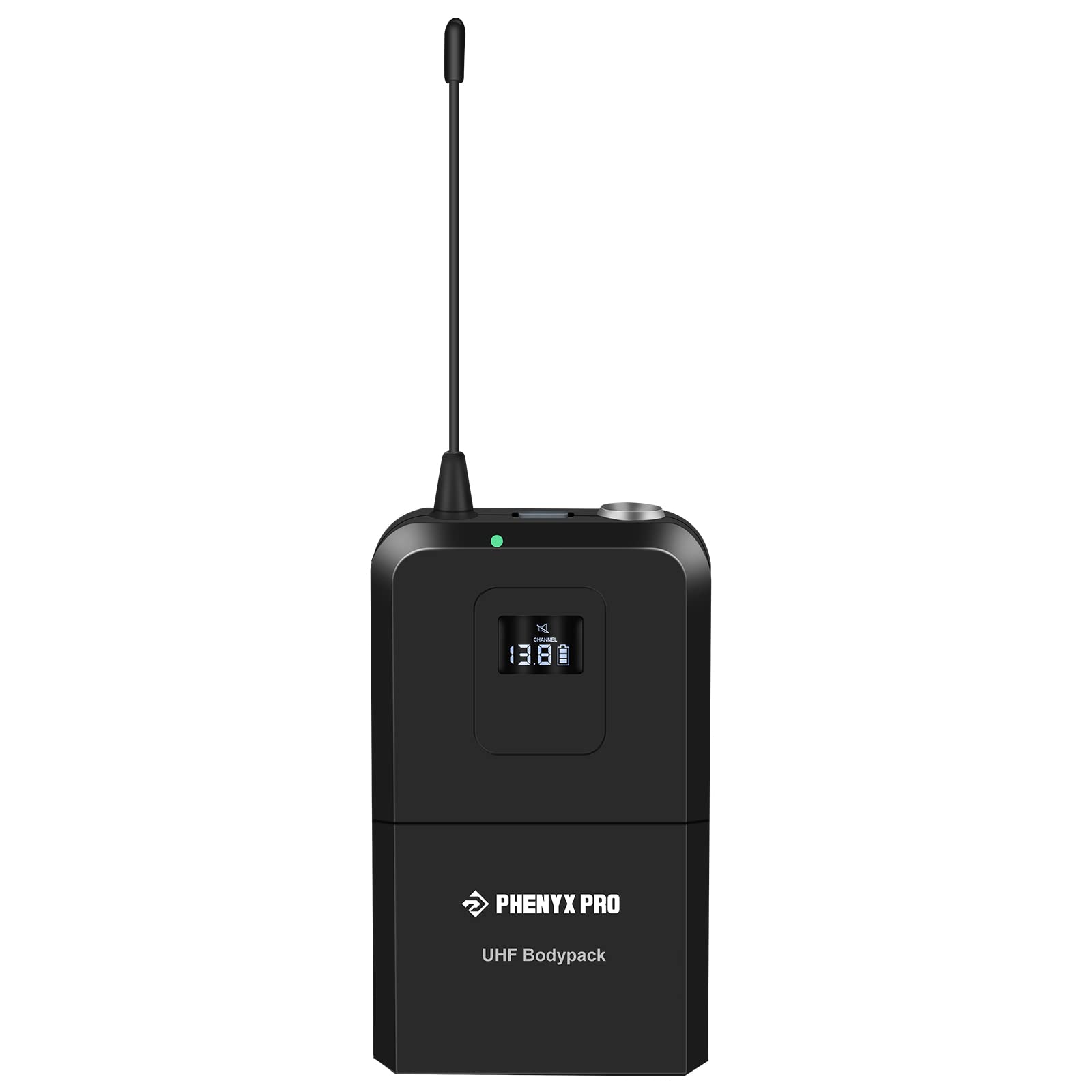 Phenyx Pro Wireless Bodypack Transmitter, Uhf Bodypack Microphone For Ptu 71/Ptu 7000/Ptu 6000, With Selectable Frequencies, Mut