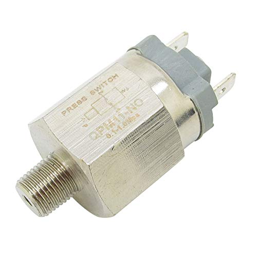 Stainless Steel 1/8 Inches Pneumatic Adjustable Pump Pressure Switch Qpm11 No Normally Open