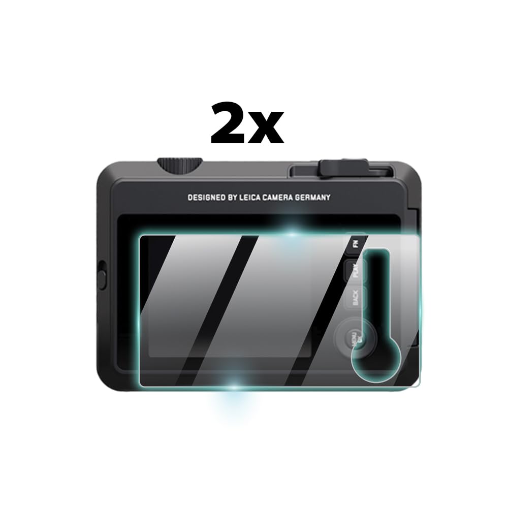 Ipg Proactive For Leica Sofort 2 Camera Display (2 Units) 9H Hardness Screen Protector Nano Ceramic Film Ultra Responsive High C