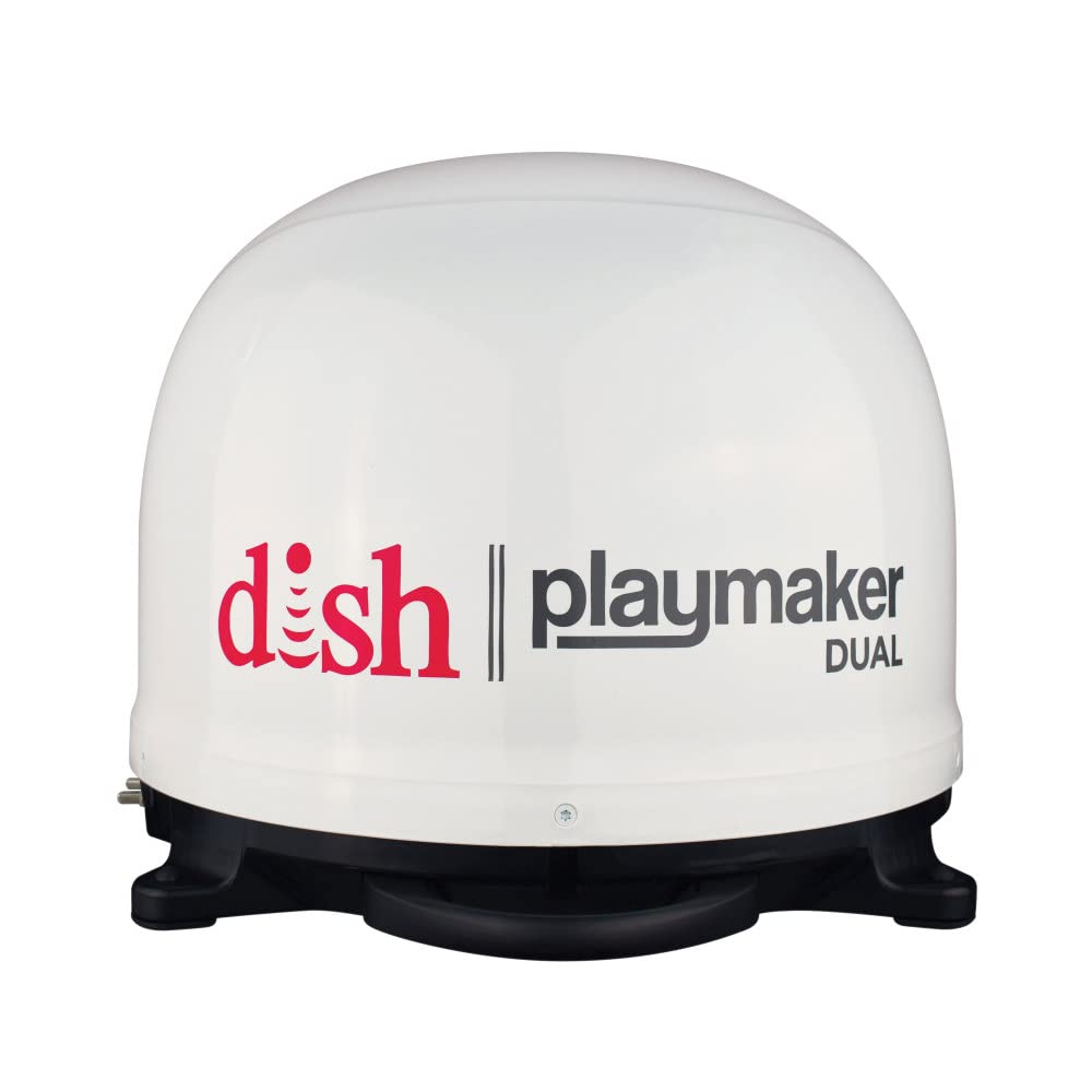 Winegard Company Pl-7000R Dish Playmaker Portable Antenna , White