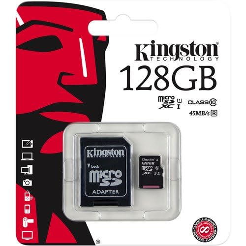 Professional Kingston 128Gb Blackberry Keyone Microsdxc Card With Custom Formatting And Standard Sd Adapter! (Class 10, Uhs I)