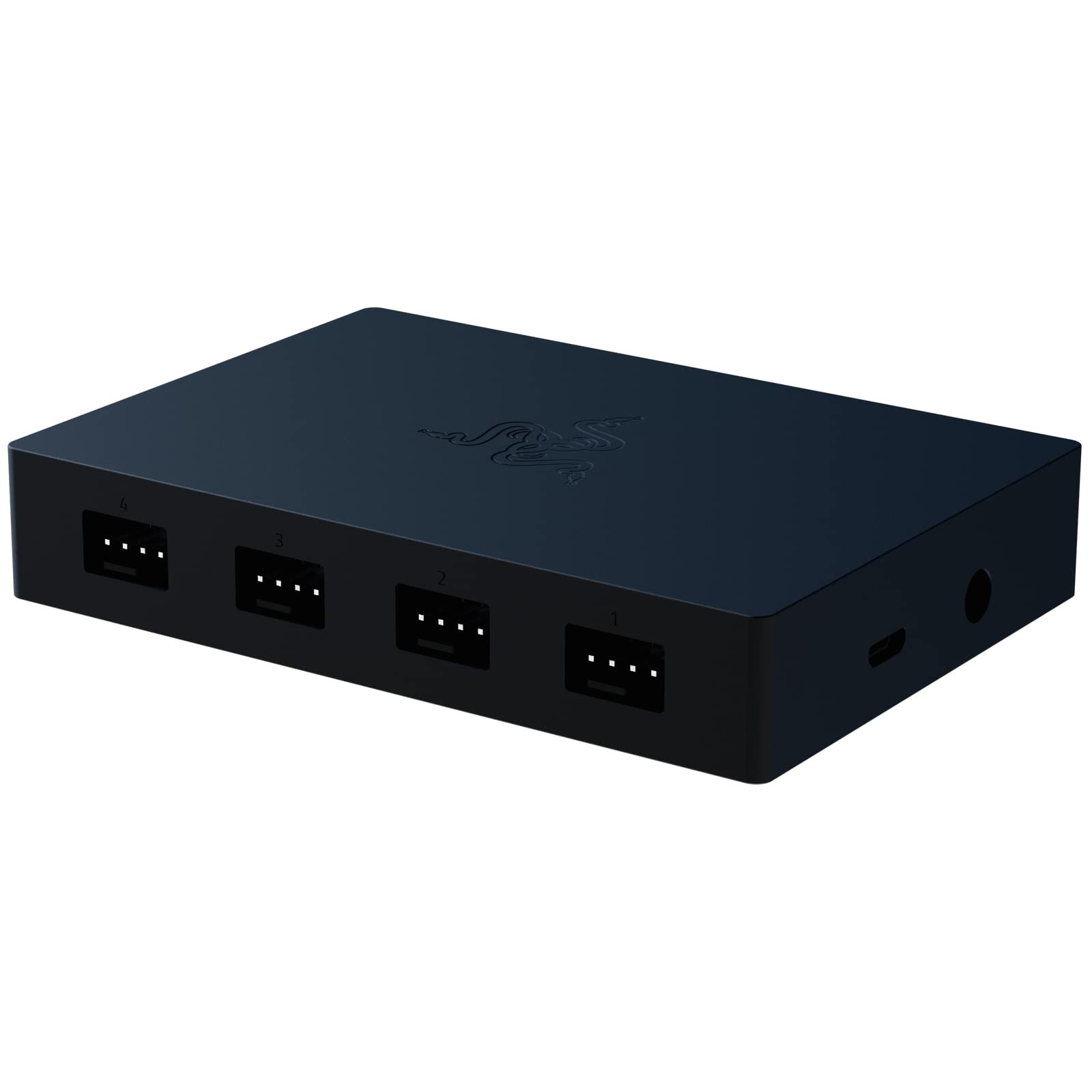 Razer Pwm Pc Fan Controller: Connects Up To 8 Fans   Custom Fan Curve Profiles   Convenient Fan Monitoring   Thin Profile