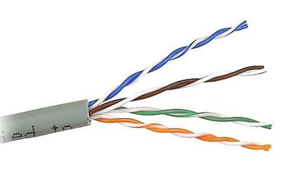 Belkin 1000 Ft Bulk 10100Bt Fastcat5E Solid 24Awg Pvc Green Fast Fastcat5E