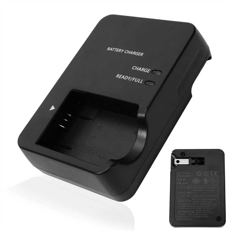 NB13L Battery Charger Direct Plugin/Wired Plugin, Compatible with CanonCB2LHE, G7 X Mark I1/IIl, G5 X, G9 X,SX740 HS, SX730 