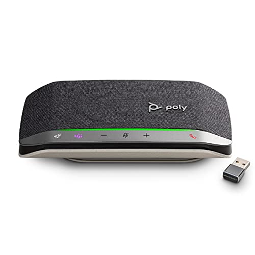Poly Sync 20+ Bluetooth Speakerphone Wusb A Uc Bluetooth Adapter (Plantronics)   Personal Portable Speakerphone   Noise & Echo R