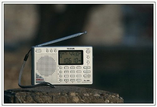 Tecsun Pl-380 Dsp Fm Stereo. Mw. Sw. Lw. World Band Pll Radio Receiver, Lcd Display, Etm Function Added