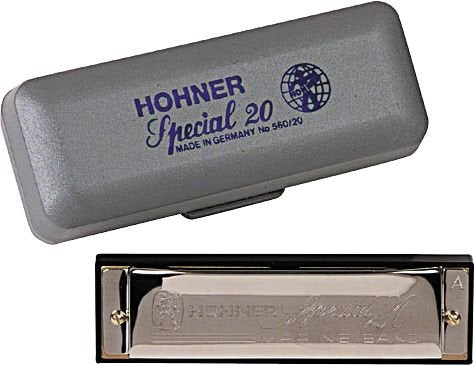 Hohner Special 20 Harmonica, Key Of F