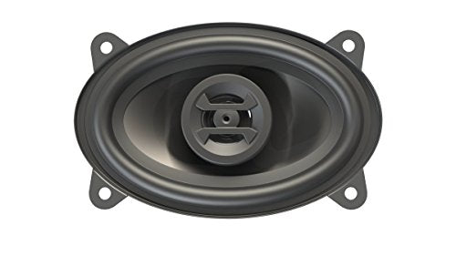 Hifonics Zs46Cx Zeus Coaxial Car Speakers (Black, Pair)   4X6 Inch Coaxial Speakers, 200 Watt, 2 Way Car Audio, Passive Crossove