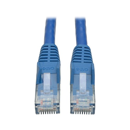 Tripp Lite Cat6 Gigabit Snagless Molded Patch Cable (Rj45 M/M)   Blue, 7 Ft.(N201 007 Bl)