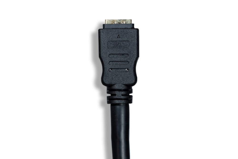 Cablelera Hdmi Male/Female With Ethernet, 25' 24Awg, Black Color (Zc55A2Mf 25)