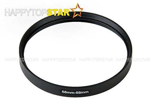 Metal 58 58 Mm 58Mm 58 Mm Female To Female Coupling Ring Adapter For Lens Filter