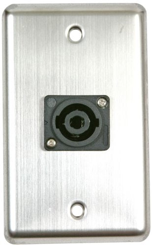 Elite Core Osp D 1 Speakon Duplex Wall Plate With 1 Speakon