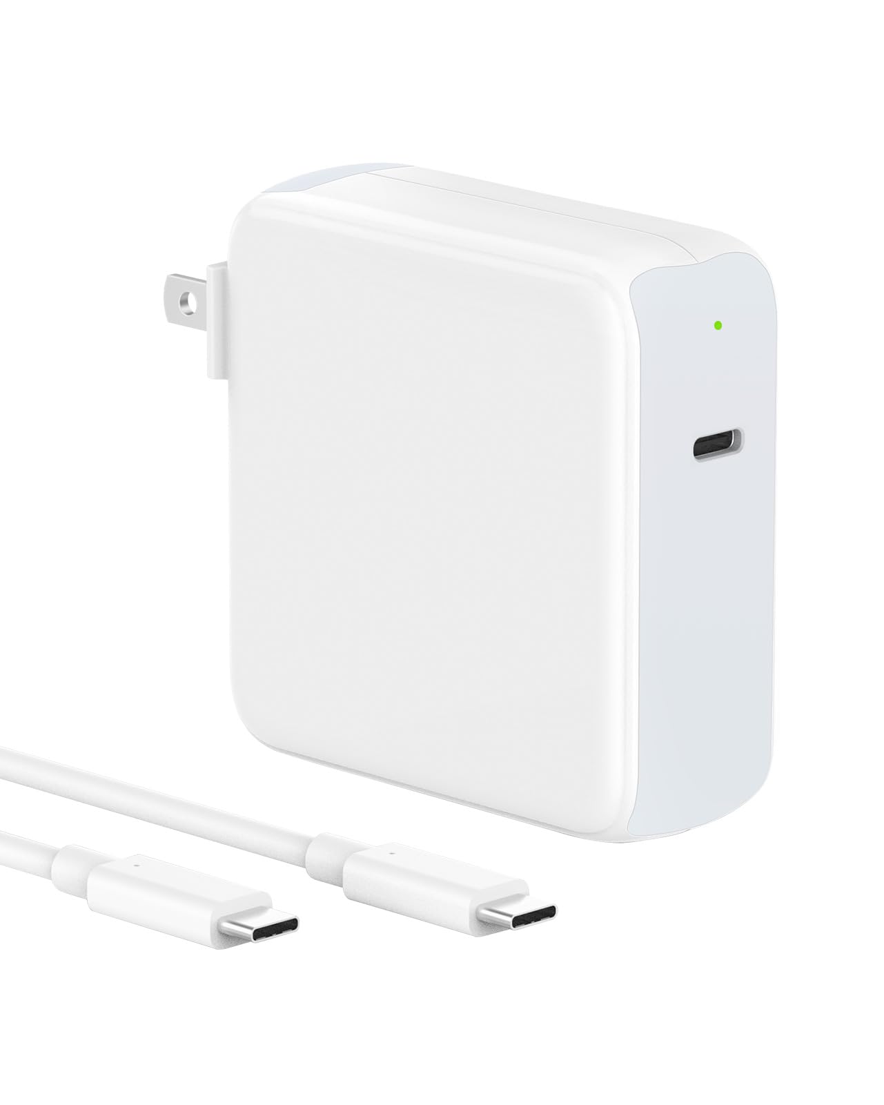 96W Usb C Charger For Macbook Pro 16, 15, 14, 13 Inch 2024, 2023, 2022, 2021, M4 M3 M2 M1 Macbook Air, Usbc Laptop Power Adapter, Ipad, Led, 6.6Ft 5A Cable Charging As Fast As Original Quality