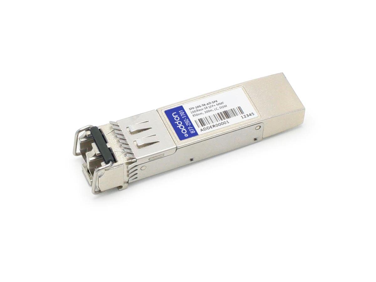 5Pk Cisco Sfp-10G-Sr Compat Mmf Taa Xcvr