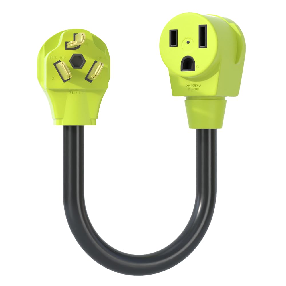 Aoweitour Welder Plug Adapter,Dryer 30 Amp To Welder 50 Amp Adapter,Nema 10 30P To Nema 6 50R,3 Prong Welder Adapter Cord,Stw 10