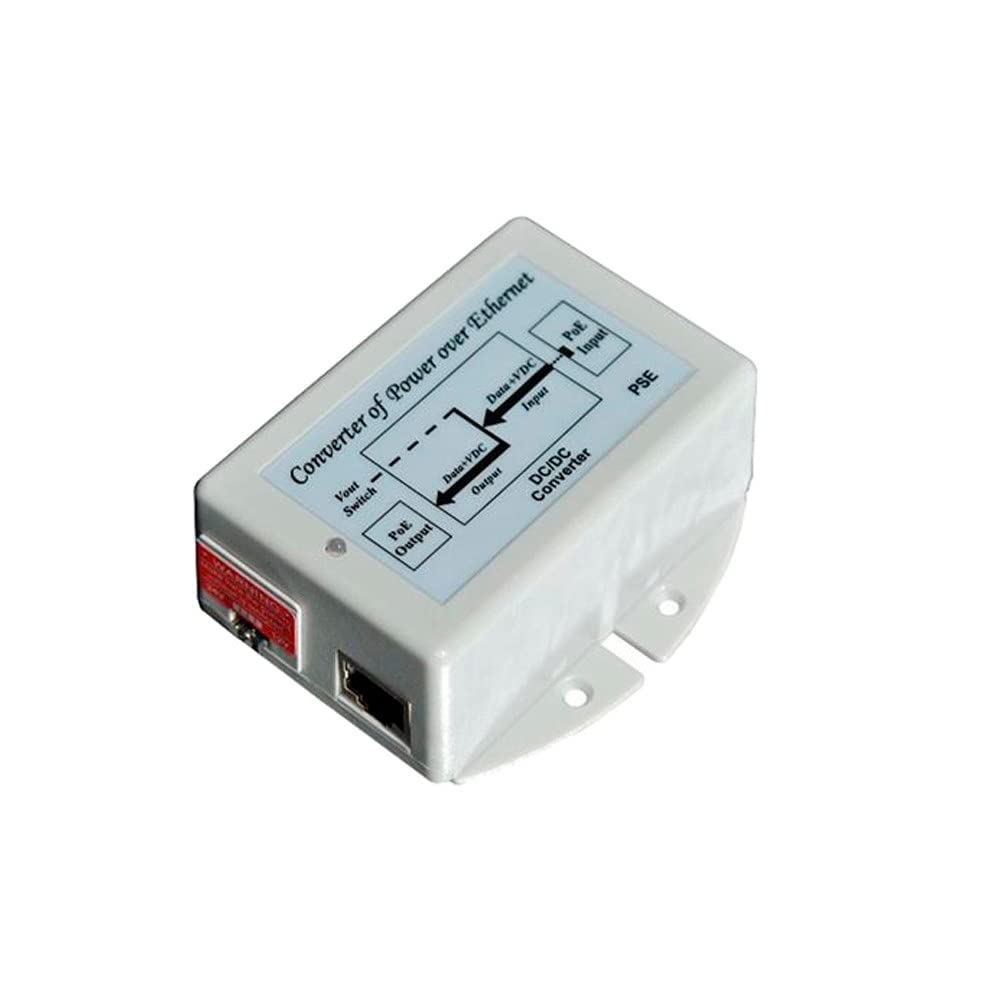 Tycon Power Systems Tp Poe 2456Gd 24V Passive Poe In, 56V 35W 802.3At Poe Out Converter Gigabit Compatible