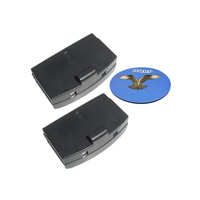 Hqrp Battery 2 Pack Compatible With Sennheiser Ba150 Ba151 Ba152 A200 Hdi302 Is150 Is300 Is380 Ri150 Ri300 Ri500 Headphones Rece