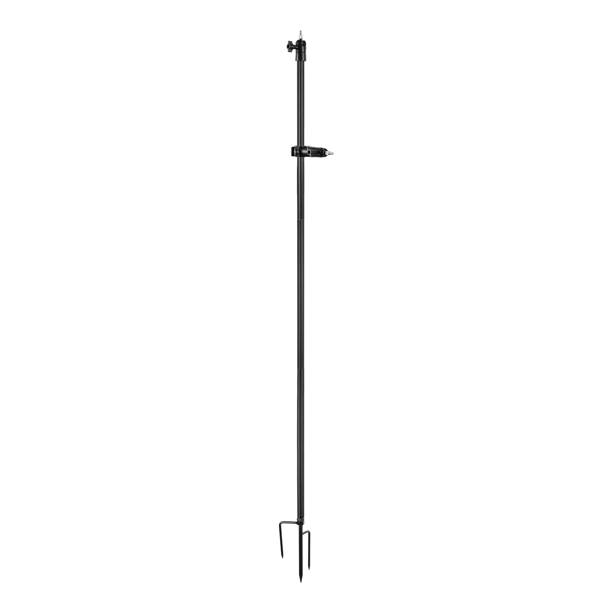 Holicfun 2 In 1 Ground Stake Mount Stand For Outdoor Security Cameras And Solar Panels, Universally Compatible With Ring, Blink,